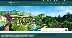 Desktop Screenshot of hotelvillaangela.it